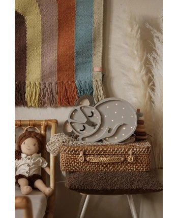 Wooden Sleeping Koala Night...