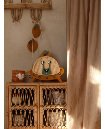 Wooden Alien Spaceship...