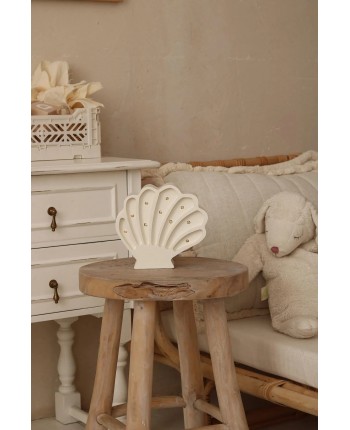 Wooden Seashell Night...