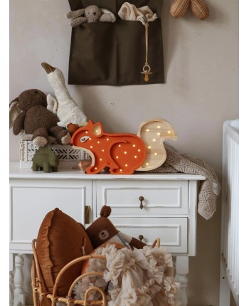Wooden Squirrel Night...